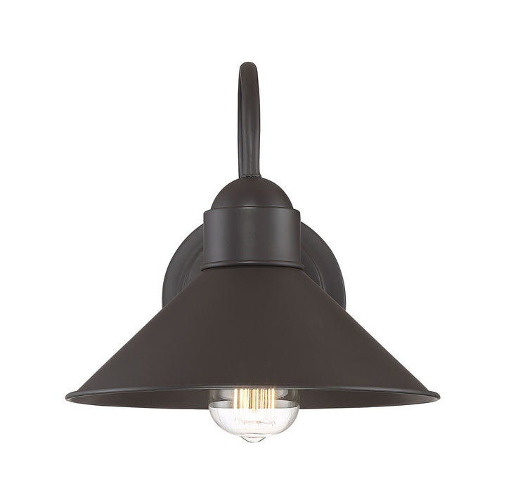 Meridian Lighting M50018ORB Moutd One Light Outdoor Wall Sconce Outdoor Bronze / Dark