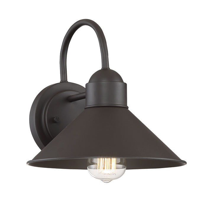 Meridian Lighting M50018ORB Moutd One Light Outdoor Wall Sconce Outdoor Bronze / Dark