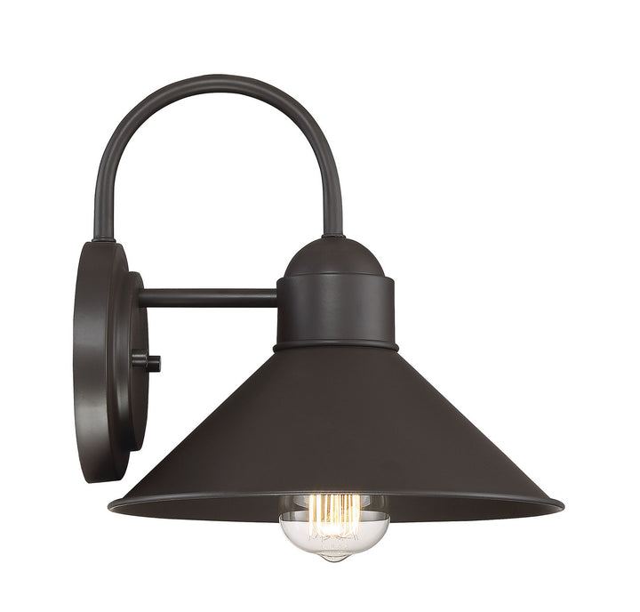 Meridian Lighting M50018ORB Moutd One Light Outdoor Wall Sconce Outdoor Bronze / Dark