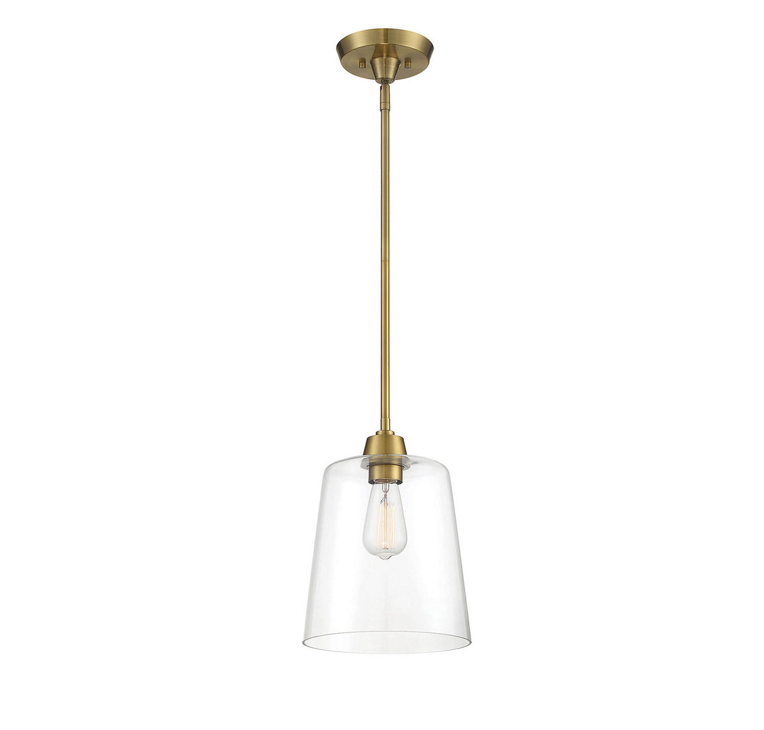 Meridian Mpend M70081NB Pendant Light - Natural Brass