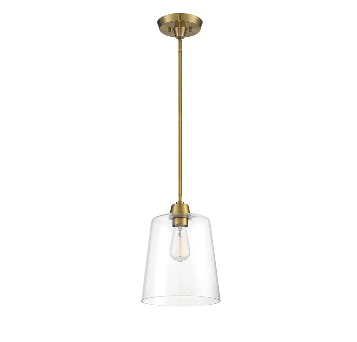Meridian Mpend M70081NB Pendant Light - Natural Brass