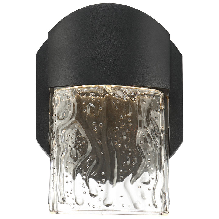 Access Lighting 20043L-LEDDMG-BL/CLR  Mist Outdoor Black