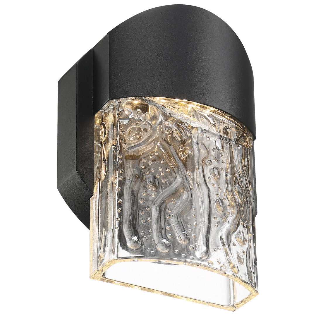 Access Lighting 20043M-LEDDMG-BL/CLR  Mist Outdoor Black