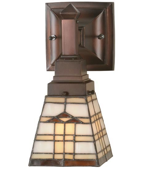 Meyda Tiffany Arrowhead Mission 98201 Wall Light - Antique