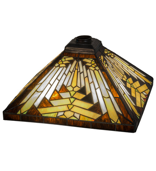 Meyda Tiffany Lighting 98208 Nuevo Shade Lamp Shade Multicolored