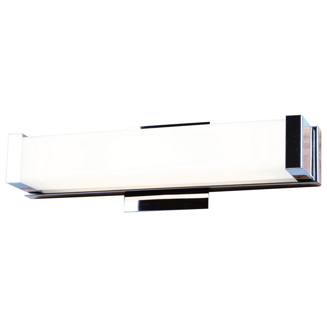 Access Fjord 62480LEDD-CH/OPL Bath Vanity Light 15 in. wide - Chrome