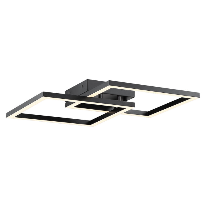 Access Squared 63966LEDD-BL/ACR Ceiling Light - Black