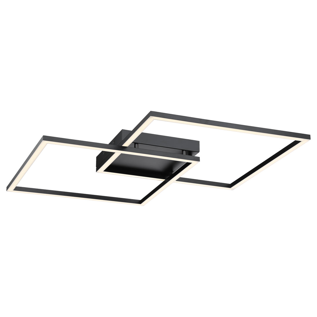 Access Squared 63967LEDD-BL/ACR Ceiling Light - Black