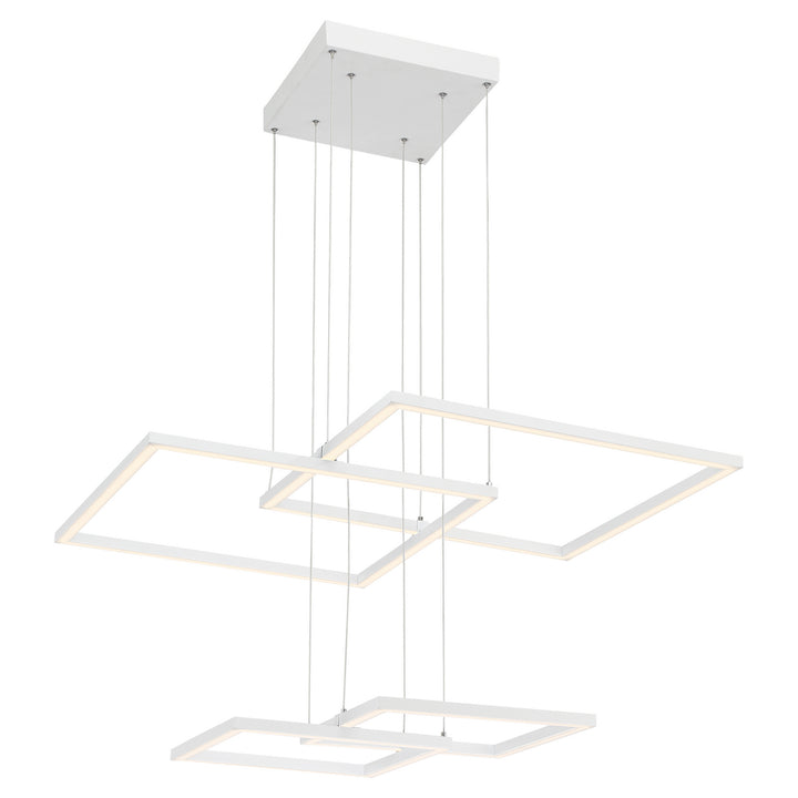 Access Squared 63968LEDD-WH/ACR Pendant Light - White