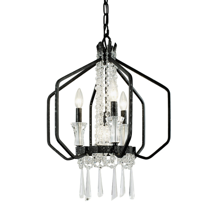 Varaluz Barcelona 270P04OX Chandelier Light - Onyx