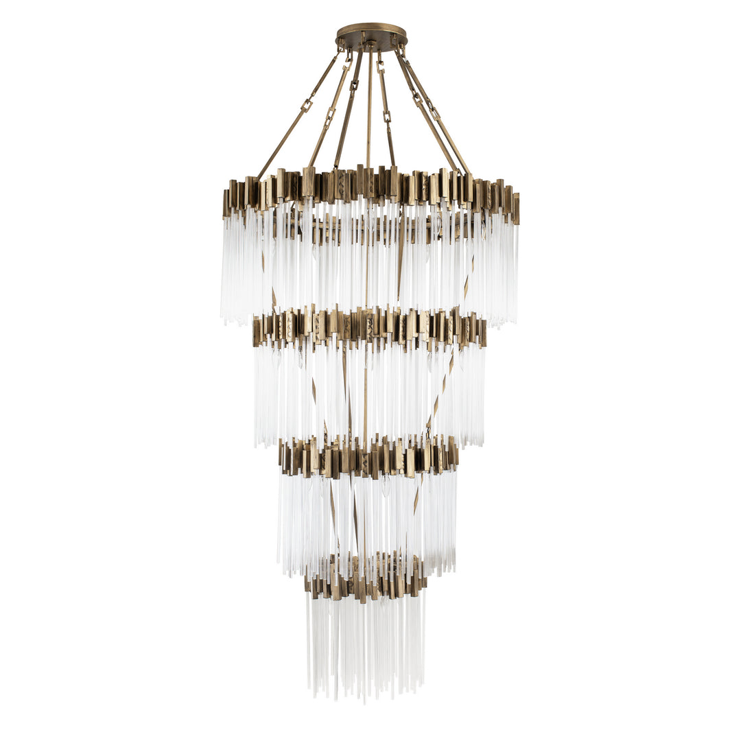 Varaluz Matrix 309C30HG Chandelier Light - Havana Gold