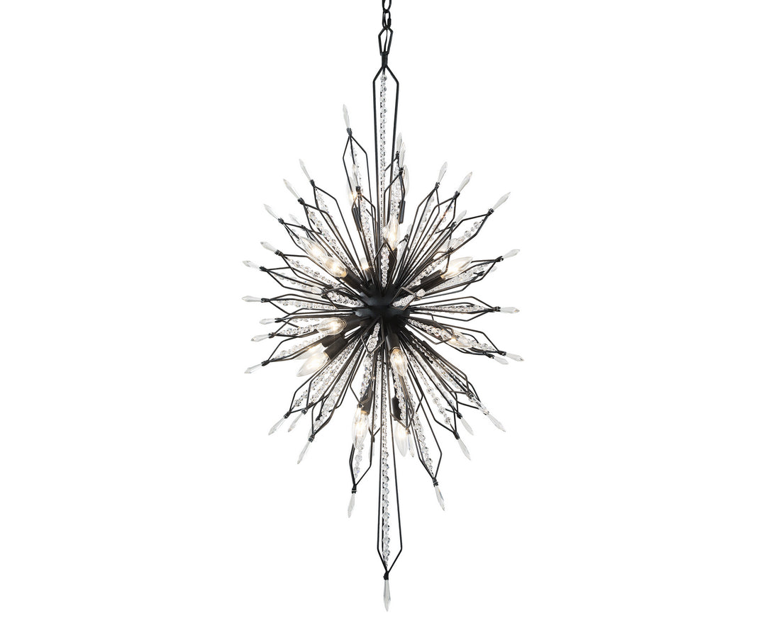 Varaluz Orbital 311F20CB Pendant Light - Carbon