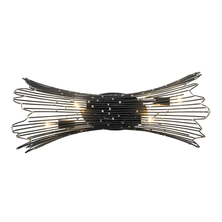Varaluz Rikki 320B04CBAG Bath Vanity Light 21 in. wide - Carboged Gold