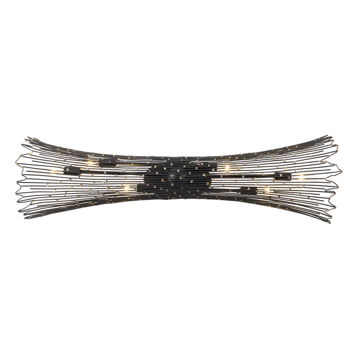 Varaluz Rikki 320B06CBAG Bath Vanity Light 36 in. wide - Carboged Gold