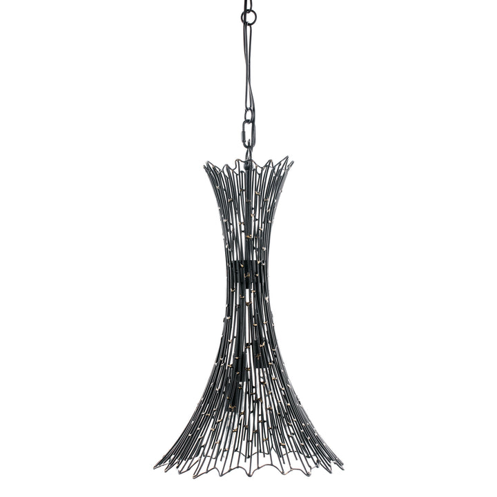 Varaluz Rikki 320F03CBAG Pendant Light - Carboged Gold