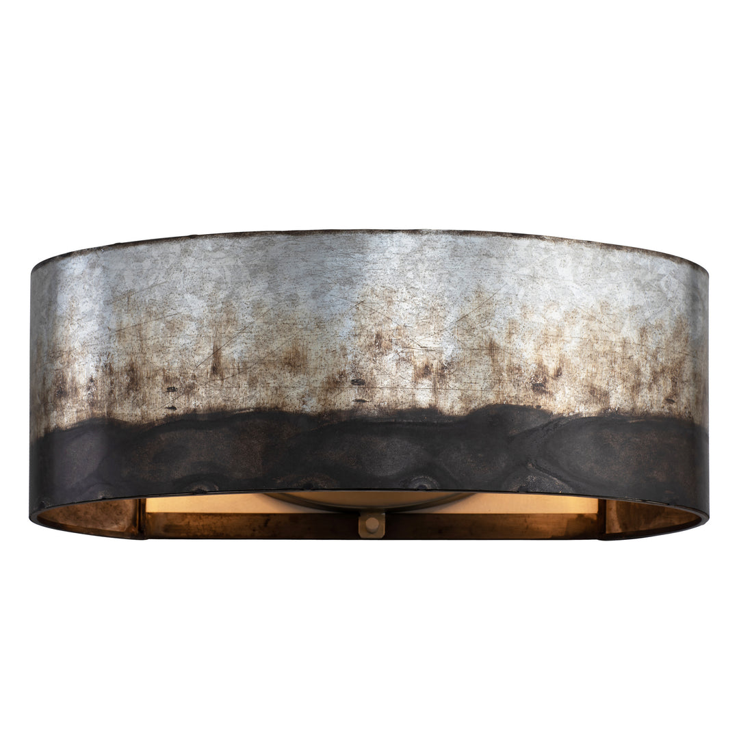 Varaluz Cannery 323B02OG Bath Vanity Light 16 in. wide - Ombre Galvanized