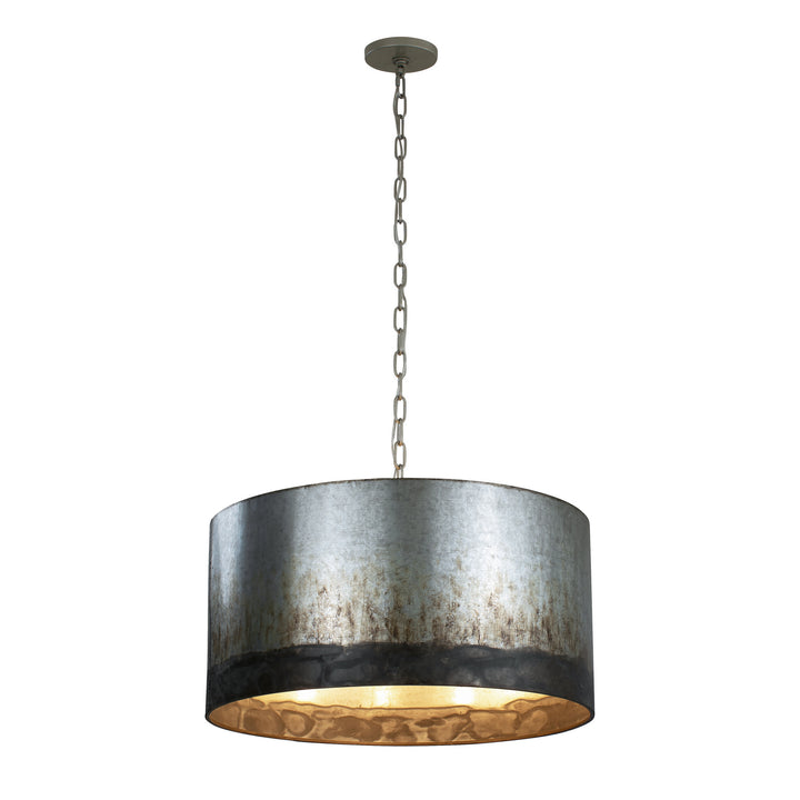 Varaluz Cannery 323P04OG Pendant Light - Ombre Galvanized