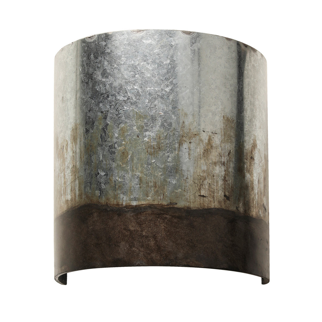 Varaluz Cannery 323W01OG Wall Sconce Light - Ombre Galvanized