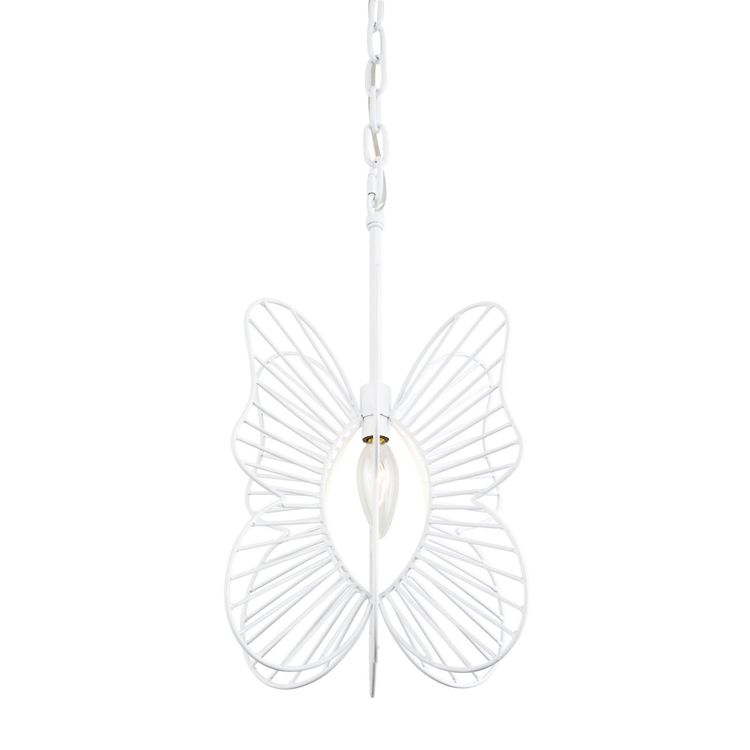 Varaluz Monarch 330M01WH Pendant Light - White