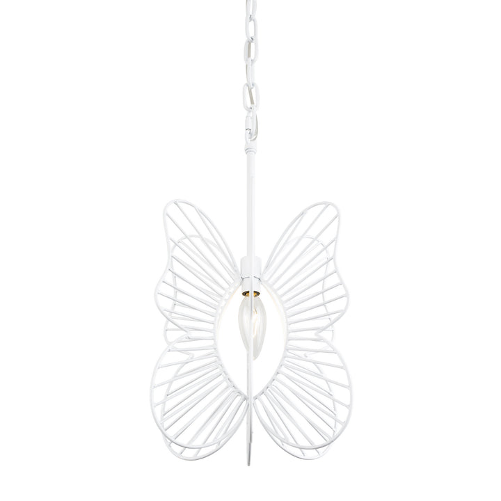 Varaluz Monarch 330M01WH Pendant Light - White