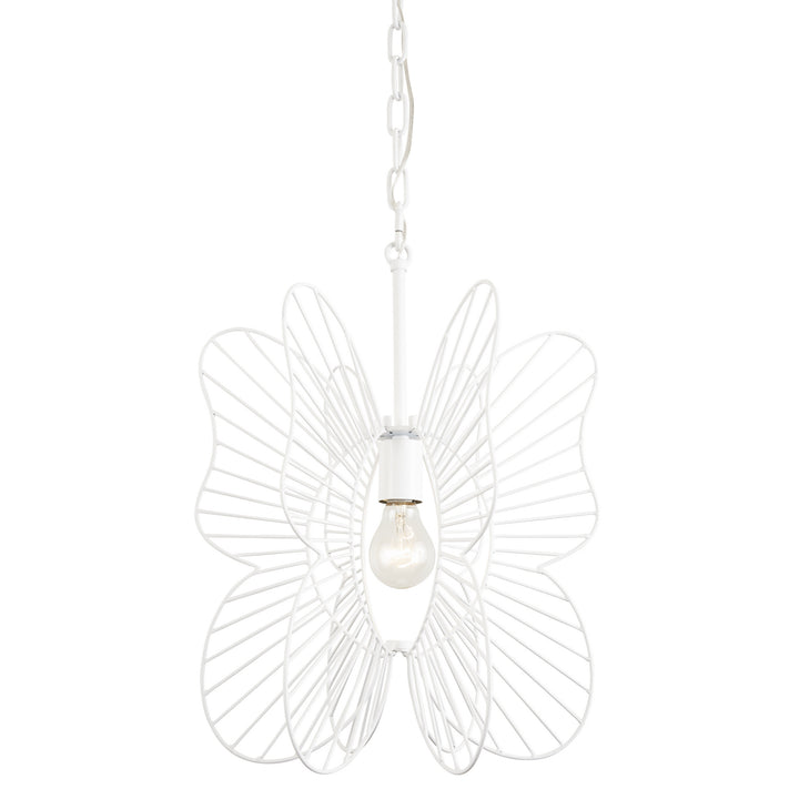Varaluz Monarch 330P01WH Pendant Light - White