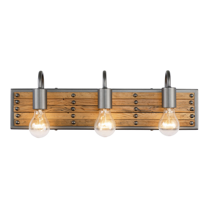 Varaluz Ella Jane 334B03NB Bath Vanity Light 21 in. wide - New Bronze