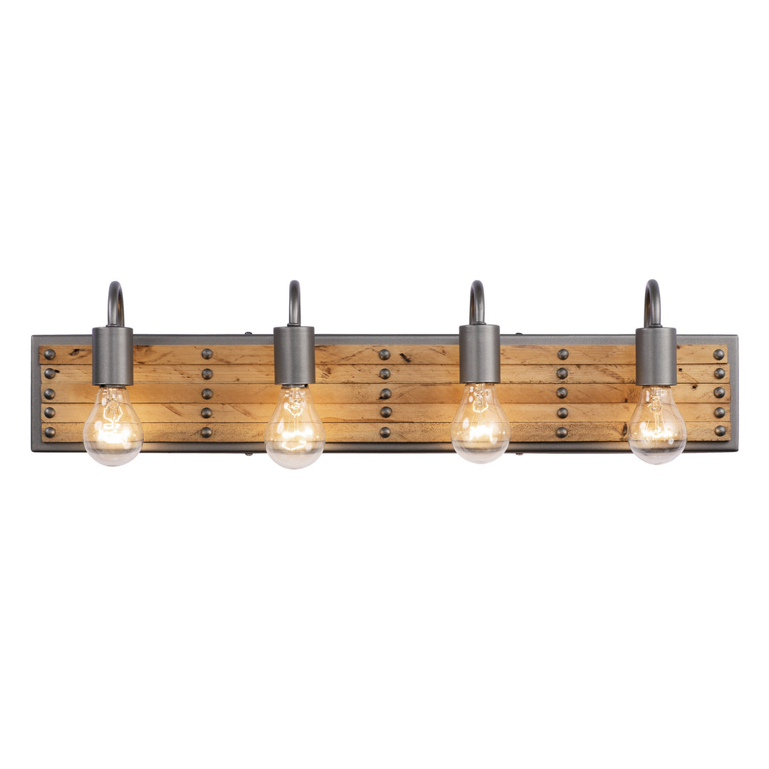 Varaluz Ella Jane 334B04NB Bath Vanity Light 28 in. wide - New Bronze