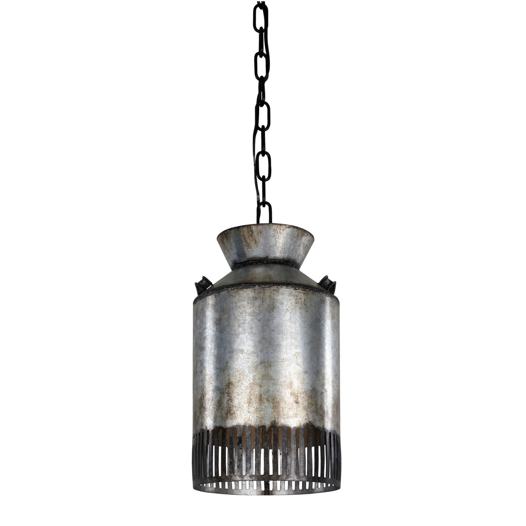 Varaluz Hickory Lane 335M01OG Pendant Light - Ombre Galvanized/Black