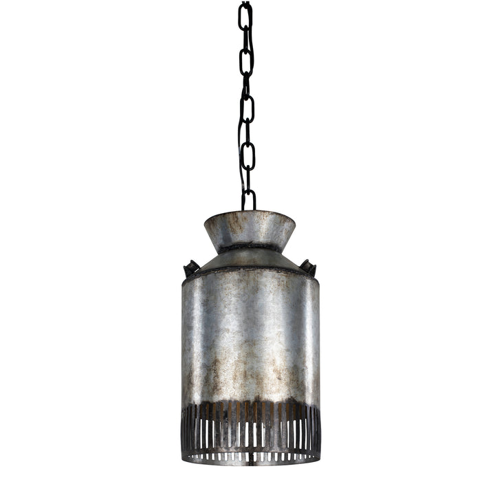 Varaluz Hickory Lane 335M01OG Pendant Light - Ombre Galvanized/Black