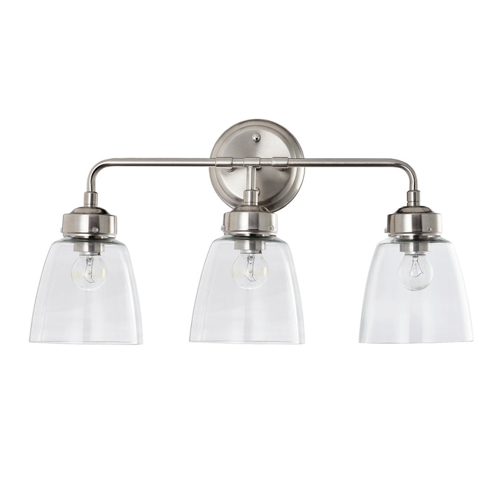 Varaluz Helena 341B03SN Bath Vanity Light 23 in. wide - Satin Nickel