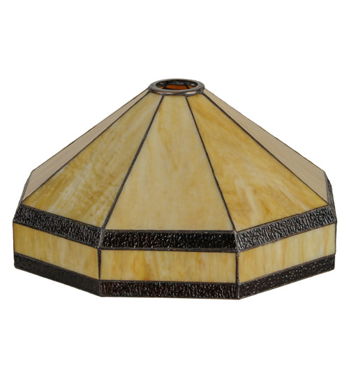 Meyda Tiffany Lighting 98275 Topridge Shade Lamp Shade Two-Tone