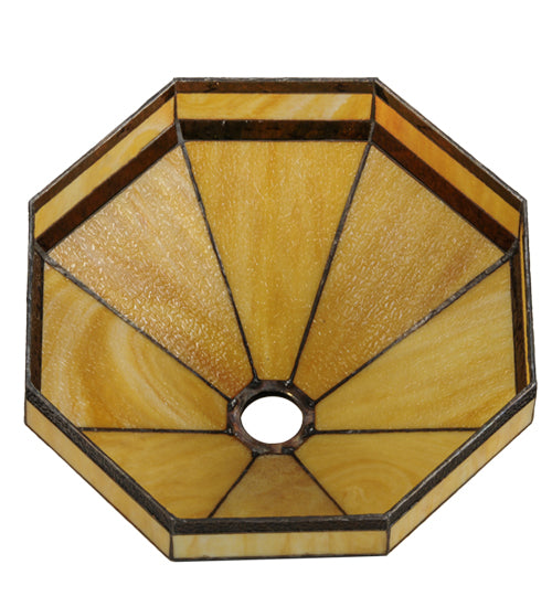 Meyda Tiffany Lighting 98275 Topridge Shade Lamp Shade Two-Tone