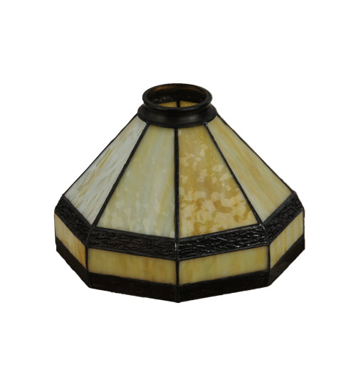 Meyda Tiffany Lighting 98279 Wagon Wheel Shade Lamp Shade Two-Tone