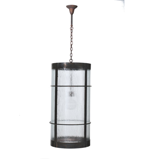 Meyda Tiffany Lighting 98314 Villa One Light Pendant Outdoor Bronze / Dark