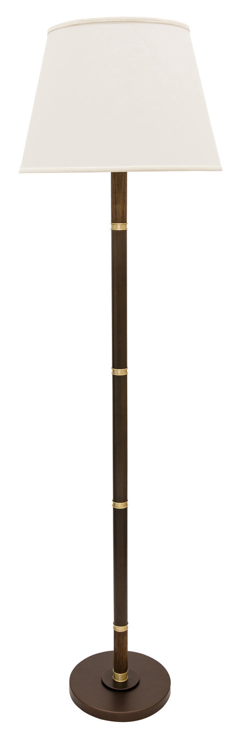 House Of Troy Lighting BA700-CHB  Barton Lamp Chestnut Bronze With Satin Brass