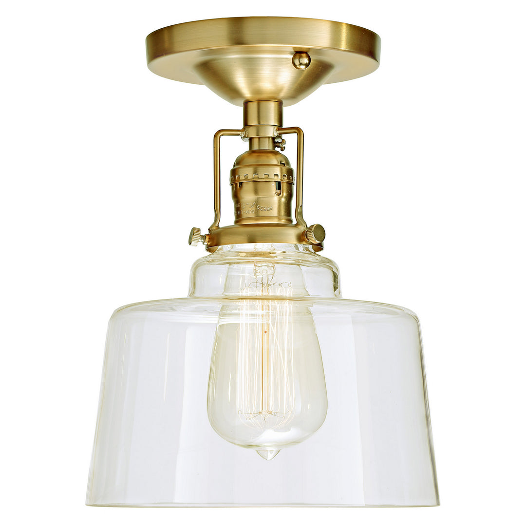 JVI Designs Union Square 1202-10 S14 Ceiling Light - Satin Brass