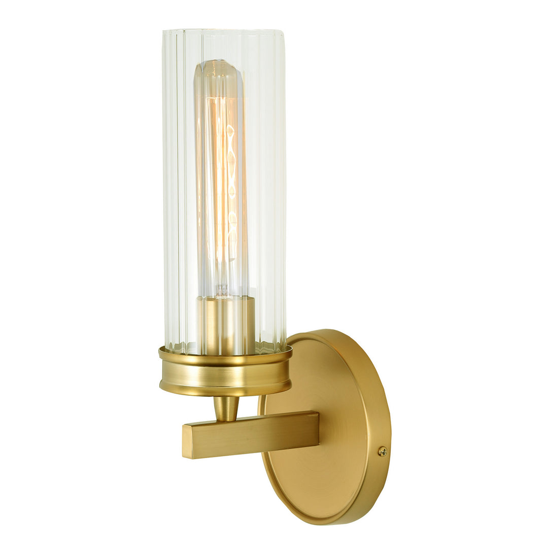 JVI Designs Hamilton 421-10 Wall Light - Satin Brass