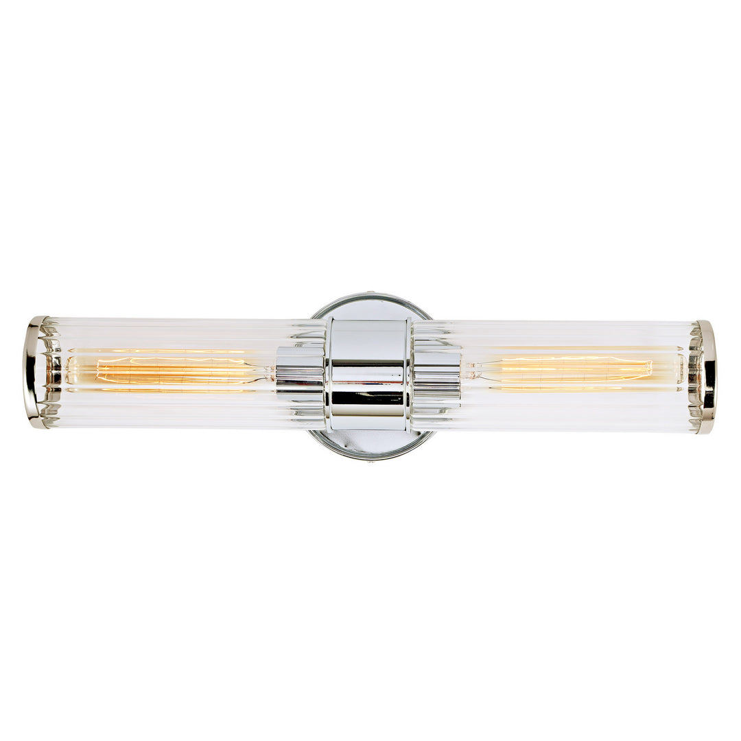 JVI Designs Hamilton 424-06 Bath Vanity Light 5 in. wide - Polished Chrome