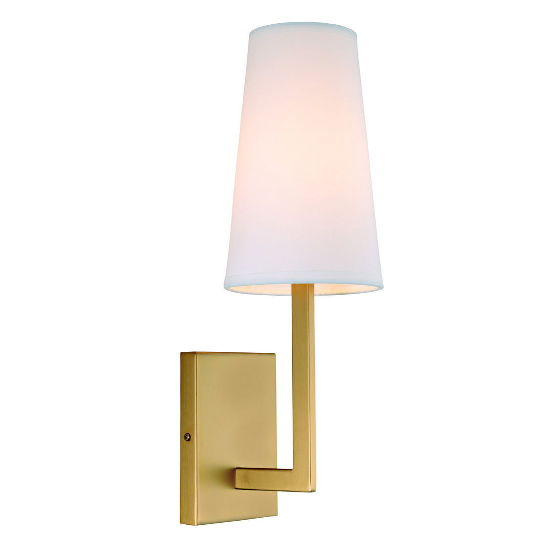 JVI Designs Sullivan 431-10 Wall Light - Satin Brass