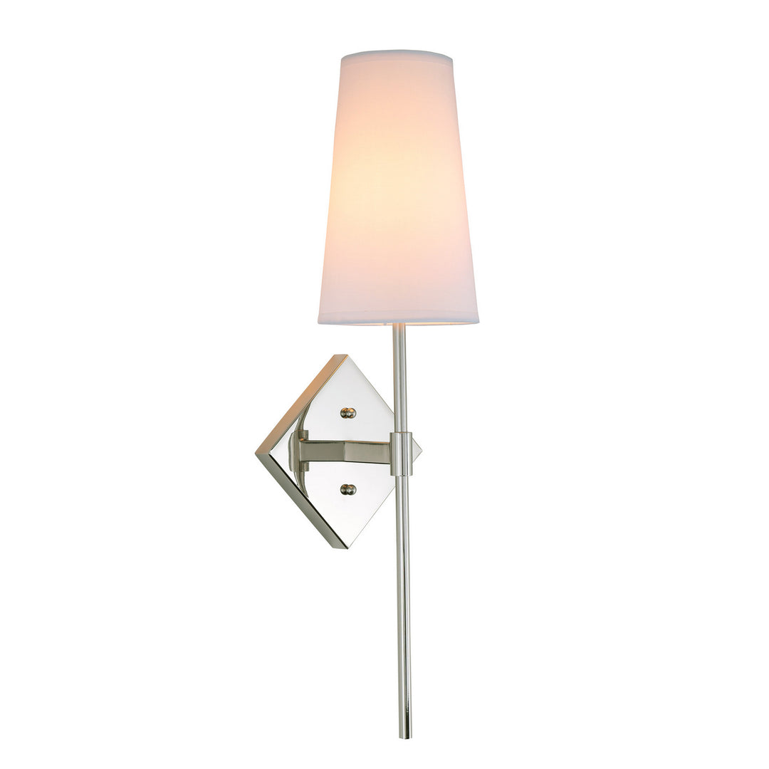 JVI Designs Astor 435-15 Wall Light - Polished Nickel