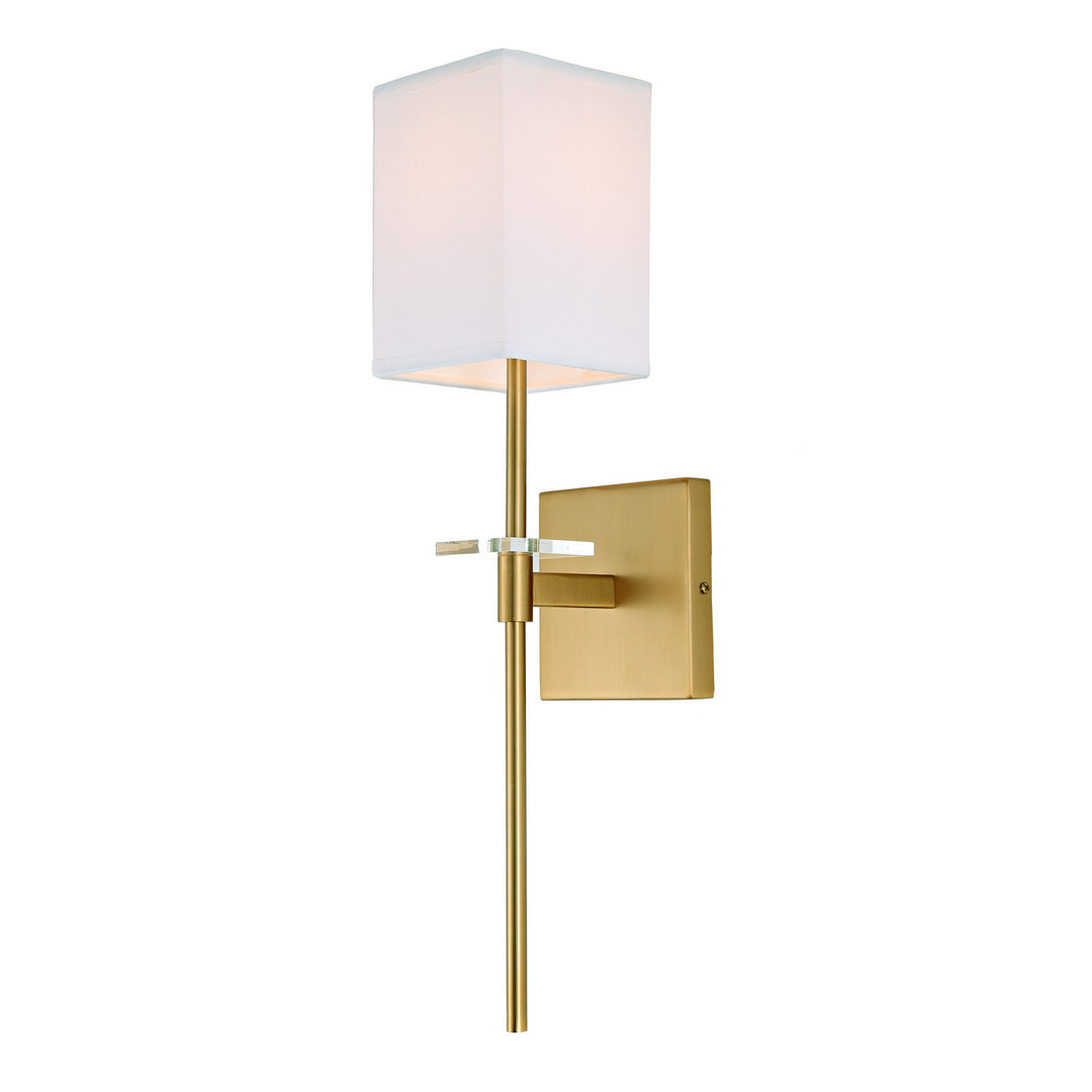 JVI Designs Marcus 441-10 Wall Light - Satin Brass
