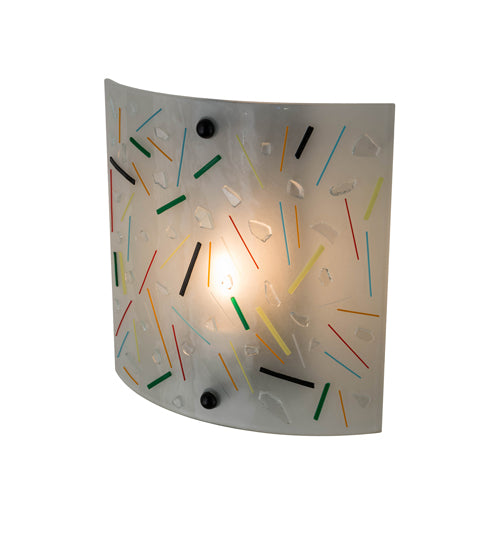 Meyda Tiffany Metro Fusion 98430 Wall Light - Nickel