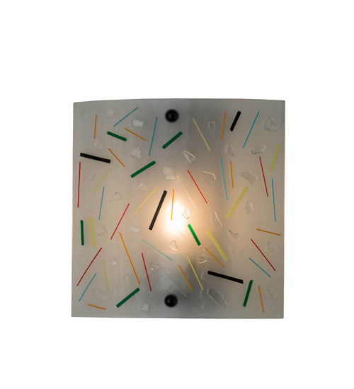 Meyda Tiffany Metro Fusion 98430 Wall Light - Nickel