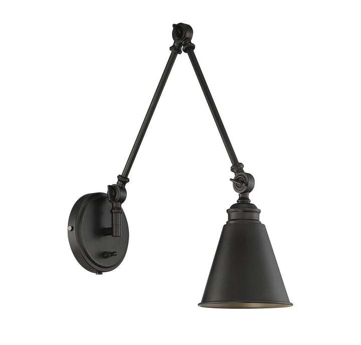 Savoy House Lighting 9-961CP-1-89  Morland Lamp Matte Black