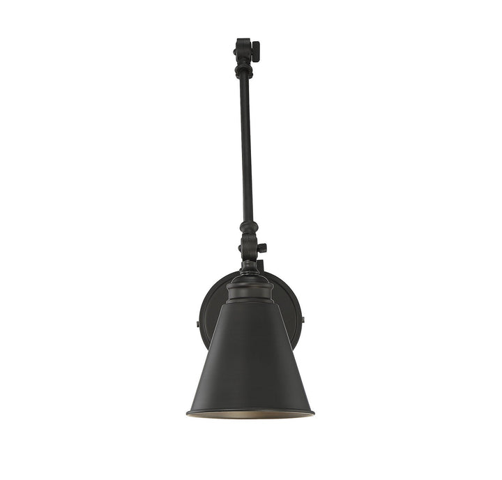 Savoy House Lighting 9-961CP-1-89  Morland Lamp Matte Black