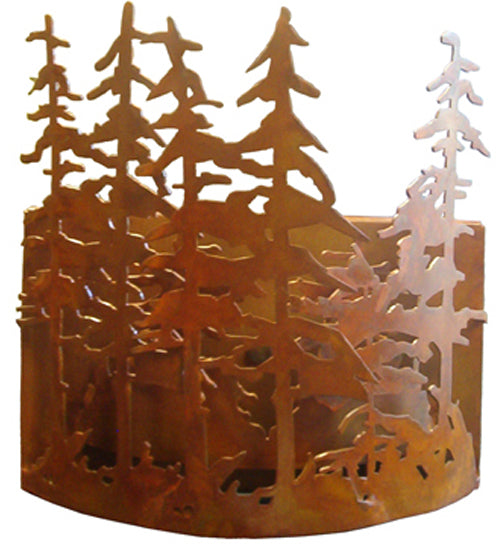 Meyda Tiffany Tall Pines 98514 Wall Light - Rust