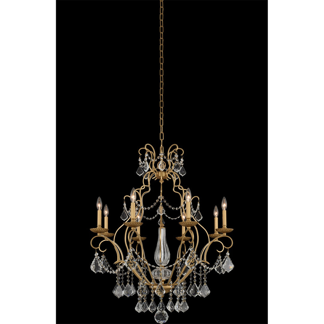 Allegri Elise 027471-047-FR001 Chandelier Light - Gold Patina