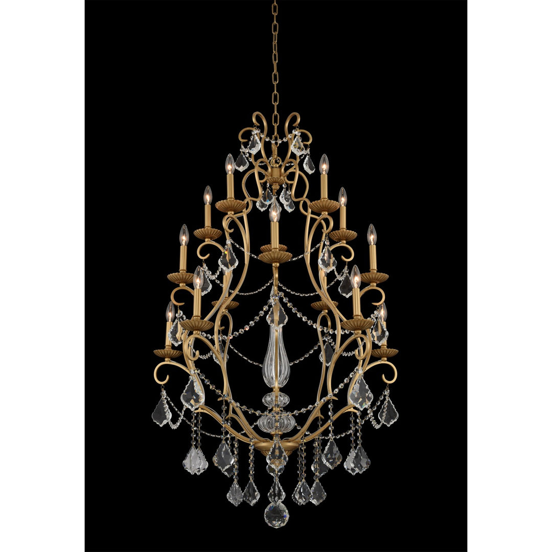 Allegri Elise 027472-047-FR001 Chandelier Light - Gold Patina