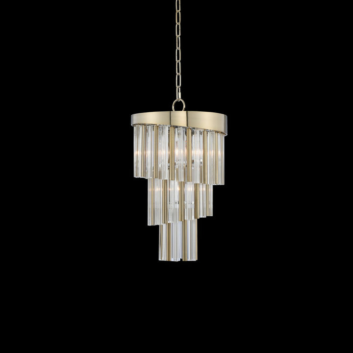 Allegri Espirali 029810-038-FR001 Chandelier Light - Brushed Champagne Gold