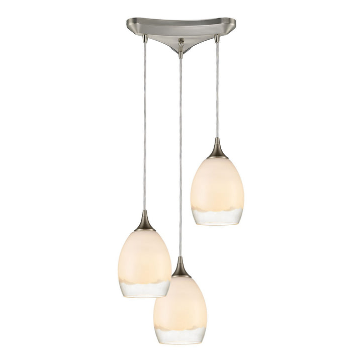 Elk Cirrus 85214/3 Pendant Light - Satin Nickel